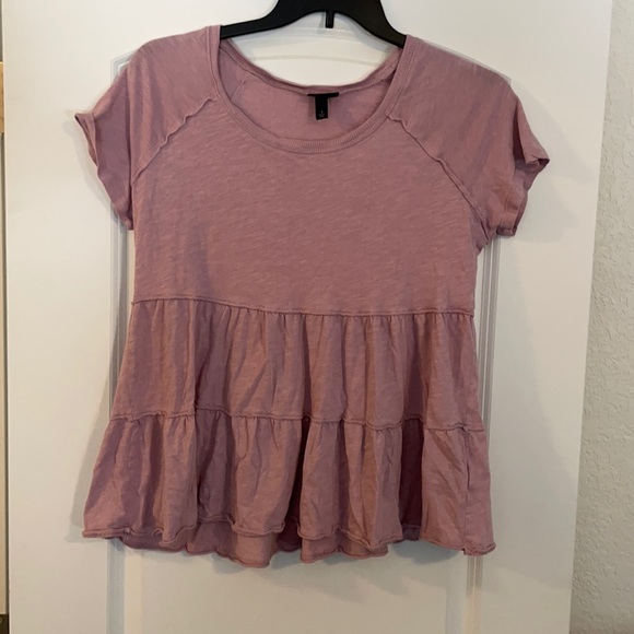 torrid Tops - Pink inside out blouse